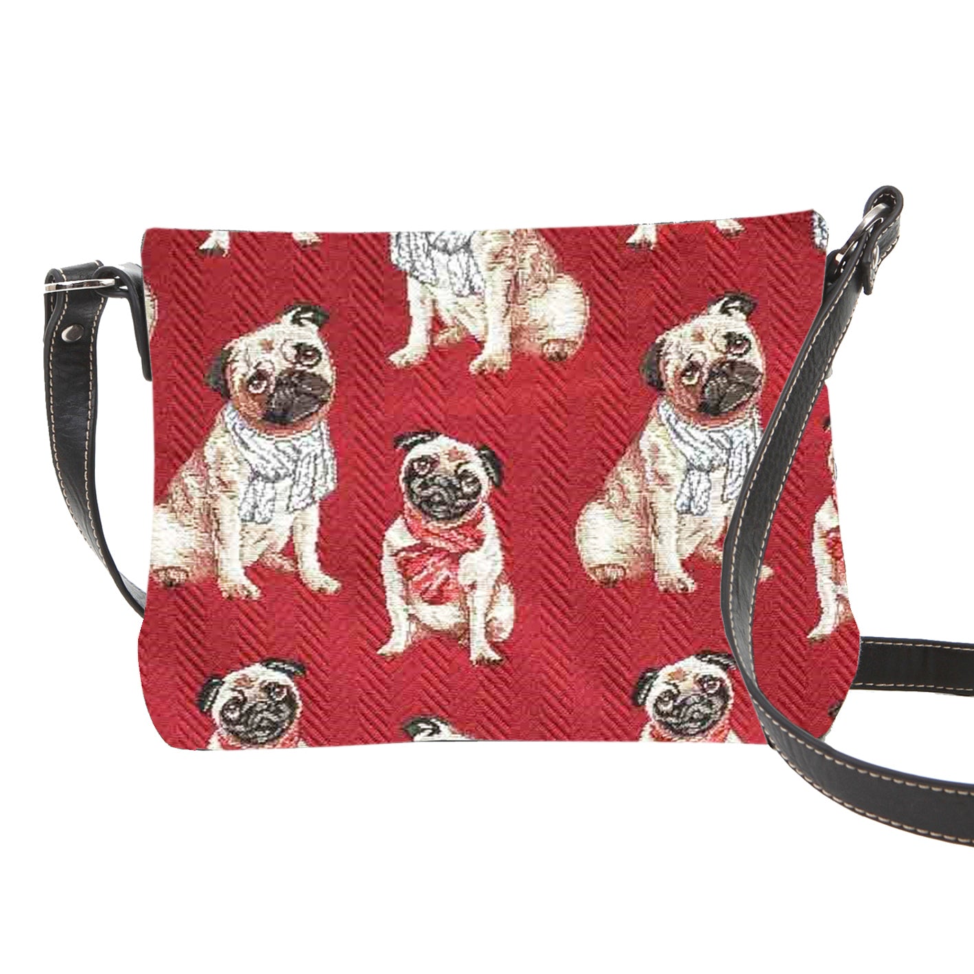 Illustration Dog Breed Called Pug Tote Bag by Stitch Arts | Society6
